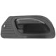 Maaneta interna da porta - Ford Ranger Cabine Dupla XLS 4X2 2.3 Duratec 16V gasolina de 2009 at 2012 - Ranger 2010 at 2012 - preta - lado do passageiro - cada (unidade)