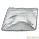 Farol principal - importado - Ford Ranger Cabine Simples XLT 4X4 4.0 V6 gasolina de 1998 at 2000 - Ranger 1998 at 2004 - modelo cibi - para lmpada H4 - lado do motorista - cada (unidade) - ZN14141405CL