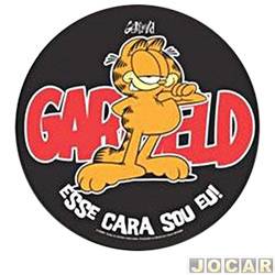 Capa de estepe - Maxine - <b>Ford EcoSport XLT 1.6 8V Flex de 2007 at 2011</b> - EcoSport 2003 at 2012 - Garfield Esse Cara Sou Eu - cada (unidade) - 1887