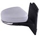Retrovisor externo - SPJ - Ford Focus Hatch Titanium Plus 2.0 16V PowerShift Flex de 2013 at 2015 - Focus 2013 at 2015 - eltrico - com pisca - com aquecedor - para pintar - lado do passageiro - cada (unidade) - EB.366