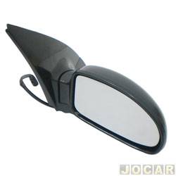 Retrovisor externo - alternativo - Retrovex - <b>Ford Focus Hatch GL 1.6 8V Flex de 2007 at 2008</b> - Focus 2000 at 2008 - eltrico - preto - lado do passageiro - cada (unidade) - RX 3346