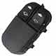 Interruptor do vidro - alternativo - Ford Focus Hatch GL 1.6 8V Flex de 2007 at 2009 - Focus 2000 at 2008 - duplo - para console - 6 pinos - lado do motorista - cada (unidade)