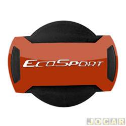 Capa de estepe - Maron - <b>Ford EcoSport Titanium 1.6 16V Flex PowerShift de 2015 at 2016</b> - EcoSport 2013 at 2021 - Laranja Savana - parcial - cada (unidade) - PEC-032