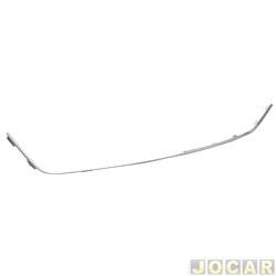 Friso da grade dianteira - Tong Yang - <b>Ford Fusion 2.5 16V Flex 4P de 2012 at 2016</b> - Fusion 2013 at 2016 - cromado - inferior - cada (unidade) - 25552
