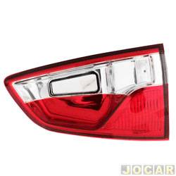 Lanterna traseira principal - importado - <b>Ford EcoSport Titanium 2.0 16V Flex PowerShift de 2012 at 2016</b> - EcoSport 2013 at 2021 - tampa - lado do passageiro - cada (unidade) - 25854