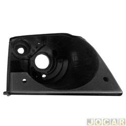 Carcaa do farol - importado - <b>Ford EcoSport XLS 1.6 8V Flex de 2005 at 2007</b> - EcoSport 2003 at 2007 - lado do passageiro - cada (unidade) - 23474