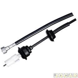 Cabo do velocmetro - IKS - <b>Ford Ka SP 1.0 mpi de 2006 at 2007</b> - Ka 1997 at 2007 - 830 mm - cada (unidade) - 2417