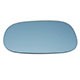 Lente do retrovisor sem base - Flabeg (Refil) - Ford Ka Action 1.6 mpi de 2002 at 2007 - Ka 1997 at 2007 - encaixe para retrovisor Ficosa - azul - lado do motorista - cada (unidade) - 1131