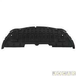 Defletor protetor inferior para-choque - importado - <b>Renault Fluence Dynamique GT Line 2.0 16V CVT Hi-Flex 4P de 2015 at 2016</b> - Fluence 2014 at 2018 - plstico - dianteiro - cada (unidade) - 25749