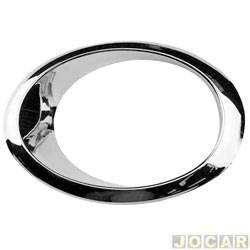 Grade (moldura) lateral do para-choque - importado - <b>Ford Fusion 2.5 16V Flex 4P de 2012 at 2016</b> - Fusion 2013 at 2016 - cromado - lado do motorista - cada (unidade) - 28449