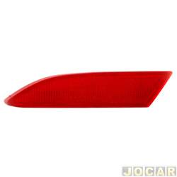 Lanterna do para-choque - importado - <b>Ford Focus Sedan Titanium Plus 2.0 16V PowerShift Flex de 2013 at 2015</b> - Focus sedan 2014 em diante - traseira refletor - lado do motorista - cada (unidade) - 31389