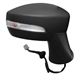 Retrovisor externo - SMR - Ford EcoSport Titanium 1.6 16V Flex PowerShift de 2015 at 2016 - EcoSport 2013 at 2021 - eltrico com pisca - lente asfrica liso - preto - lado do passageiro - cada (unidade) - MA5004