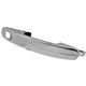 Maaneta externa da porta - Ori - Ford Focus Hatch SE Plus 2.0 16V PowerShift Flex de 2015 at 2019 - Focus 2009 at 2019 - com furo - cromada - cada (unidade) - 20409