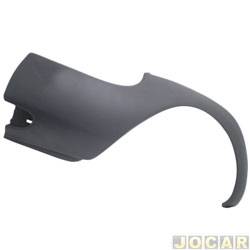 Para-choque dianteiro - alternativo - <b>Ford Ka Image 1.0 mpi de 1998 at 2000</b> - Ka 1997 at 2001 - cinza - lado do motorista - cada (unidade)