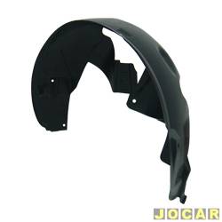 Para-barro do para-lama dianteiro - <b>Ford Ka GL Class 1.0 mpi de 2004 at 2007</b> - Ka 1997 at 2007 - lado do passageiro - cada (unidade)