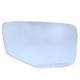 Lente do retrovisor sem base - Flabeg (Refil) - Ford Ranger Cabine Simples XLS 4X2 2.3 Duratec 16V gasolina de 2005 at 2009 - EcoSport 2003 em diante - Ranger 2004 at 2009 - azul - lado do passageiro - cada (unidade) - 1640