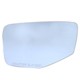 Lente do retrovisor sem base - Flabeg (Refil) - Ford Ranger Cabine Simples XLS 4X2 2.3 Duratec 16V gasolina de 2005 at 2009 - EcoSport 2003 em diante - Ranger 2004 at 2009 - azul - lado do motorista - cada (unidade) - 1639