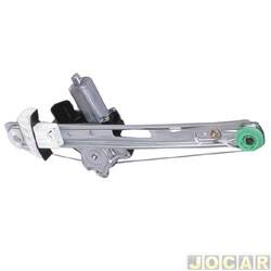Mquina de vidro - <b>Ford Focus Hatch GL 1.6 8V Flex de 2007 at 2009</b> - Focus 2000 at 2008 - eltrico com motor - traseira - lado do motorista - cada (unidade)
