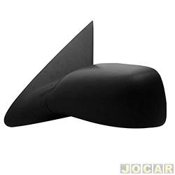 Retrovisor externo - importado - <b>Ford Mondeo Sedan CLX 1.8 16V de 1994 at 1996</b> - Mondeo 1994 at 1996 - com controle manual - preto - lado do motorista - cada (unidade) - 35867