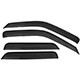 Calha de chuva - Maron - Ford Fiesta Hatch GL Class 1.0 mpi 4P de 1999 at 2002 - Fiesta hatch 1996 at 2002 - 4 portas - acrlica - autoadesivo - jogo - F0-024