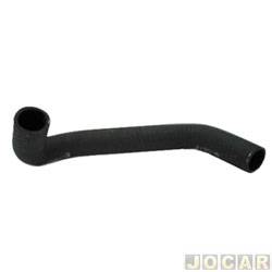 Mangueira do radiador - Jahu - <b>Ford Fiesta Hatch CLX 1.4 mpi 16V 2P de 1996 at 2000</b> - Fiesta/Courier 1.4 1996 at 2000 - inferior - cada (unidade) - 19515-0