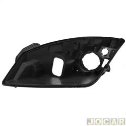 Carcaa do farol - importado - <b>Ford Fiesta Hatch 1.0 8V Flex 4P de 2007 at 2010</b> - Fiesta 2008 at 2010 - lado do motorista - cada (unidade) - 23471