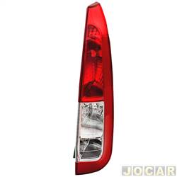 Lanterna traseira principal - importado - <b>Ford Fiesta Hatch 1.0 8V Flex 4P de 2007 at 2010</b> - Fiesta hatch 2008 at 2014 - lado do passageiro - cada (unidade) - 34530