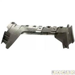 Suporte da ponta lateral do para-choque - importado - <b>Ford Fiesta Hatch SE Plus Direct PCD 1.6 16V PowerShift Flex 4P - New de 2016 at 2019</b> - New Fiesta hatch 2014 at 2019 - traseiro - lado do passageiro - cada (unidade) - 34740