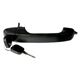 Maaneta externa da porta - Ori - Ford Fiesta Hatch 1.6 8V Flex 4P - Rocam de 2010 at 2014 - Fiesta 2003 em diante - Ecosport 2003 at 2012 - com chave - dianteiro - lado do passageiro - cada (unidade) - 20321