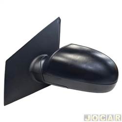 Retrovisor externo - Metagal - <b>Ford Fiesta Hatch SE 1.6 8V Flex 4P - Rocam de 2013 at 2014</b> - Fiesta 2003 at 2014 - com controle manual - lado do motorista - cada (unidade) - AF.20.M79.00 / RFME79CR