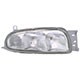 Farol principal - importado - Ford Courier 1.3 mpi de 1997 at 2000 - Fiesta - 1996 at 1999 - pisca cristal (branco) - H1/H7 - lado do passageiro - cada (unidade) - 27716