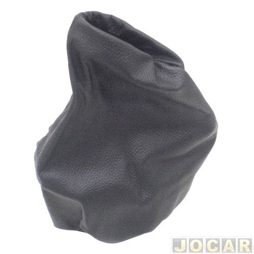 Coifa da alavanca do freio de mão - alternativo - Courier 2004 até 2013 - de couro - preto - cada (unidade)