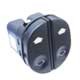 Interruptor do vidro - alternativo - Diretec - Ford Fiesta Hatch GL Class 1.0 mpi 4P de 1999 at 2002 - Fiesta 1996 at 2002 - Ka 1998 at 2007 - duplo - 6 pinos - cada (unidade) - DTC2124