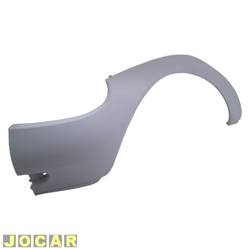 Para-choque dianteiro - <b>Ford Ka GL Tecno 1.0 mpi de 1999 at 2000</b> - Ka 1997 at 2001 - para pintar - lado do motorista - cada (unidade)