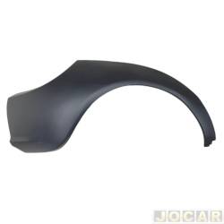 Para-choque traseiro - alternativo - <b>Ford Ka GL 1.0 mpi de 1999 at 2001</b> - Ka 1997 at 2001 - preto - lado do passageiro - cada (unidade)