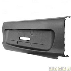 Para-choque traseiro - alternativo - DTS - <b>Ford Ka GL 1.0 mpi de 1999 at 2001</b> - Ka 1997 at 2001 - central - azul - cada (unidade) - 2610
