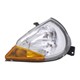 Farol principal - alternativo - Orgus - Ford Ka GL Class 1.0 mpi de 2004 at 2007 - Ka 1997 at 2001 - pisca amarelo - lado do motorista - cada (unidade) - FD-319LE