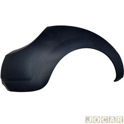 Para-choque traseiro - alternativo - <b>Ford Ka Action 1.6 mpi de 2002 at 2007</b> - Ka 2002 at 2007 - liso - para pintar - lado do passageiro - cada (unidade)
