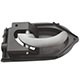 Maaneta interna da porta - Ford Ka GL Class 1.0 mpi de 2004 at 2007 - Ka 1997 at 2007 - cinza - lado do passageiro - cada (unidade)