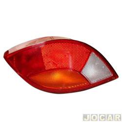Lanterna traseira principal - TYC - <b>Ford Ka GL Image 1.0 mpi de 1999 at 2001</b> - Ka 1997 at 2001 - tricolor - lado do motorista - cada (unidade) - 37342