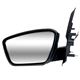 Retrovisor externo - SMR - Ford Ka S 1.0 12V Flex 4P de 2018 at 2021 - Ka 2018 at 2021 - liso eltrico com pisca - preto - lado do motorista - cada (unidade) - MA5009