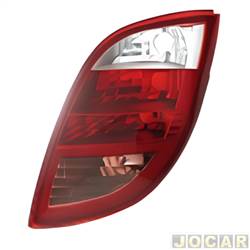 Lanterna traseira principal - importado - <b>Ford Ka GL Class 1.0 mpi de 2004 at 2007</b> - Ka 2002 at 2007 - r-rosa - lado do passageiro - cada (unidade) - 32718