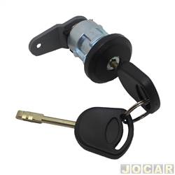 Cilindro da chave da porta - Ori - <b>Ford Ka SP 1.0 mpi de 2006 at 2007</b> - Ka 2002 at 2007 - lado do passageiro - cada (unidade) - 20438