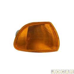 Lanterna dianteira principal - alternativo - Silo Lanternas - <b>Fiat Palio Hatch ELX 1.6 mpi 4P de 1998 at 2000</b> - Palio/Strada/Siena 1996 at 2000 - mbar (amarela) - lado do passageiro - cada (unidade) - 464.110