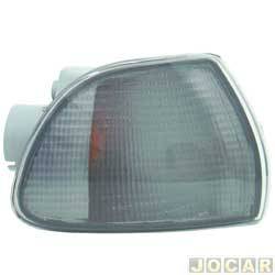 Lanterna dianteira principal - alternativo - Silo Lanternas - <b>Fiat Palio Hatch EX 1.0 mpi 2P de 1998 at 2000</b> - Palio/Strada/Siena 1996 at 2000 - fum - lado do passageiro - cada (unidade) - 464010