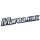 Letreiro - alternativo - Fiat Marea Sedan HLX 2.4 mpi 20V de 2005 at 2007 - Marea 1998 at 2007 - "Marea HLX" - cromado com fundo azul - auto colante - cada (unidade)