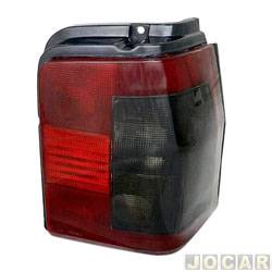 Lanterna traseira principal - importado - <b>Fiat Tipo 2.0 mpi 16V 2P - importado de 1994 at 1996</b> - Tipo 1993 at 1997 - vermelho/fum - lado do passageiro - cada (unidade) - 4208001