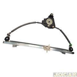 Mquina de vidro - <b>Fiat Marea Sedan ELX 1.8 mpi 16V de 2002 at 2005</b> - Brava 1999 at 2003 - Marea 1998 at 2007 - eltrica sem motor - dianteira - lado do passageiro - cada (unidade)