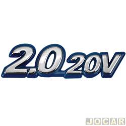 Letreiro - alternativo - <b>Fiat Marea Weekend HLX 2.0 mpi 20V de 1998 at 2000</b> - Marea 1998 at 2007 - 2.0 20V - cada (unidade)