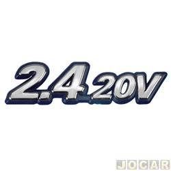 Letreiro - alternativo - <b>Fiat Marea Weekend HLX 2.4 mpi 20V de 2005 at 2007</b> - Marea/Weekend 2000 at 2007 - 2.4 20V - cada (unidade)